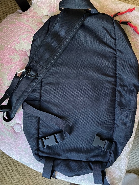 Topo Designs Daypack Backpack - Black with Neon Yellow Interior main image 15